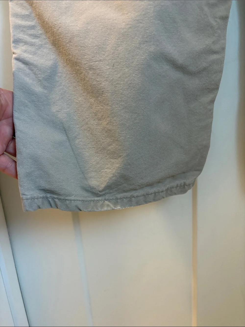 Carhartt light TAN Canvas Dungaree Work Pants Mens 36x30 Excellent Condition